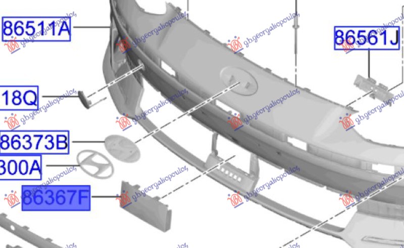 ACC SENSOR COVER (ORIGINAL)