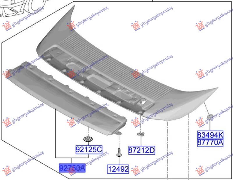 THIRD BRAKE LAMP (ORIGINAL)