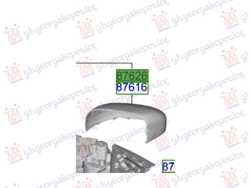 DOOR MIRROR COVER (ORIGINAL)