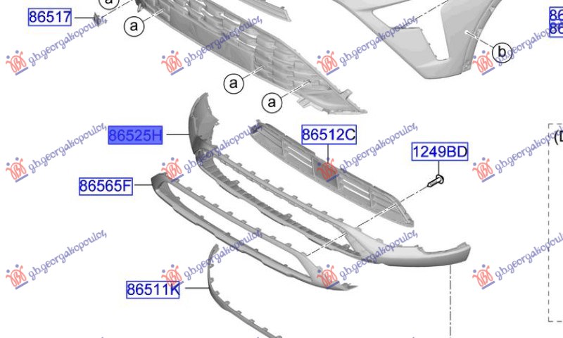 FRONT BUMPER SPOILER (ORIGINAL)