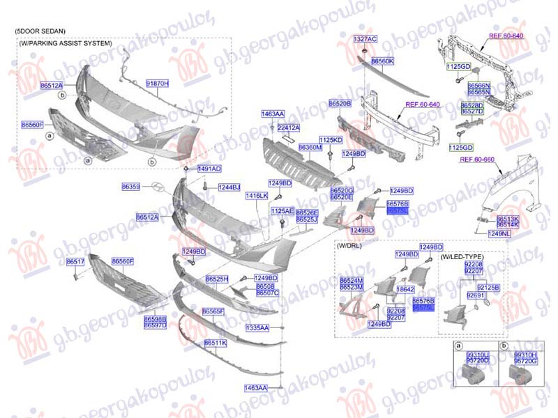 AIRDUCT FRONT BUMPER (ORIGINAL)