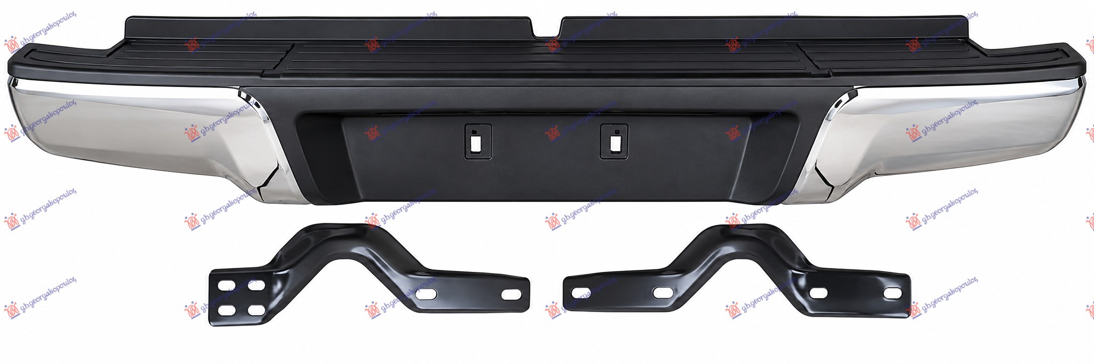 REAR BUMPER CHROME