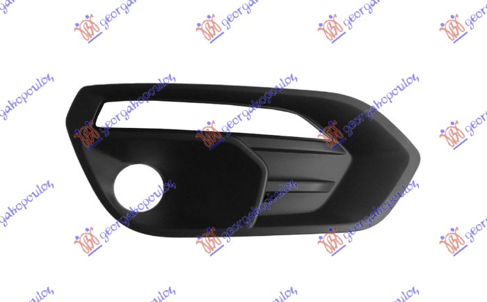 FRONT BUMPER GRILLE W/CORNER & FOG LAMP HOLE