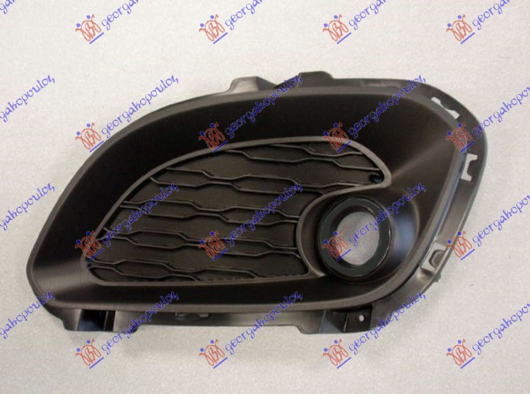 FRONT BUMPER GRILLE (W/ FOG LAMP HOLE)