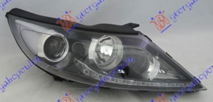 HEAD LAMP ELECTRICAL W/LED DRL (DEPO)