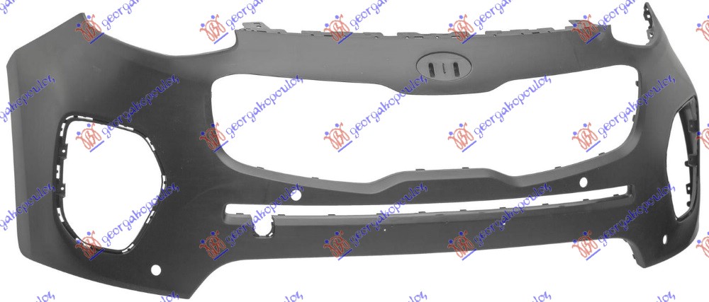 FRONT BUMPER (W/4 PDC) (W/CUTTING MARKS FOR WASHER HOLES) (A QUALITY)