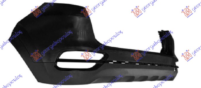 REAR BUMPER W/FIXED SPOILER