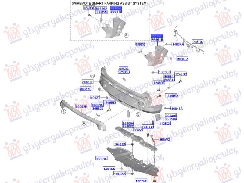 REAR BUMPER END (ORIGINAL)