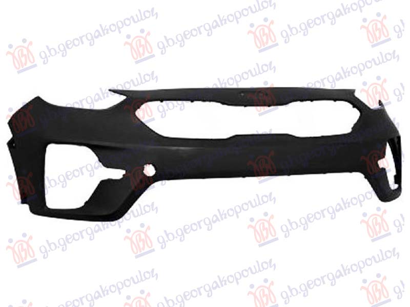 FRONT BUMPER (W/BASE FOR OLD EMBLEM) -2021 (A QUALITY)