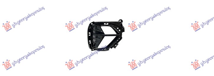 REAR BUMPER GRILLE GLOSS BLACK (HYBRID)