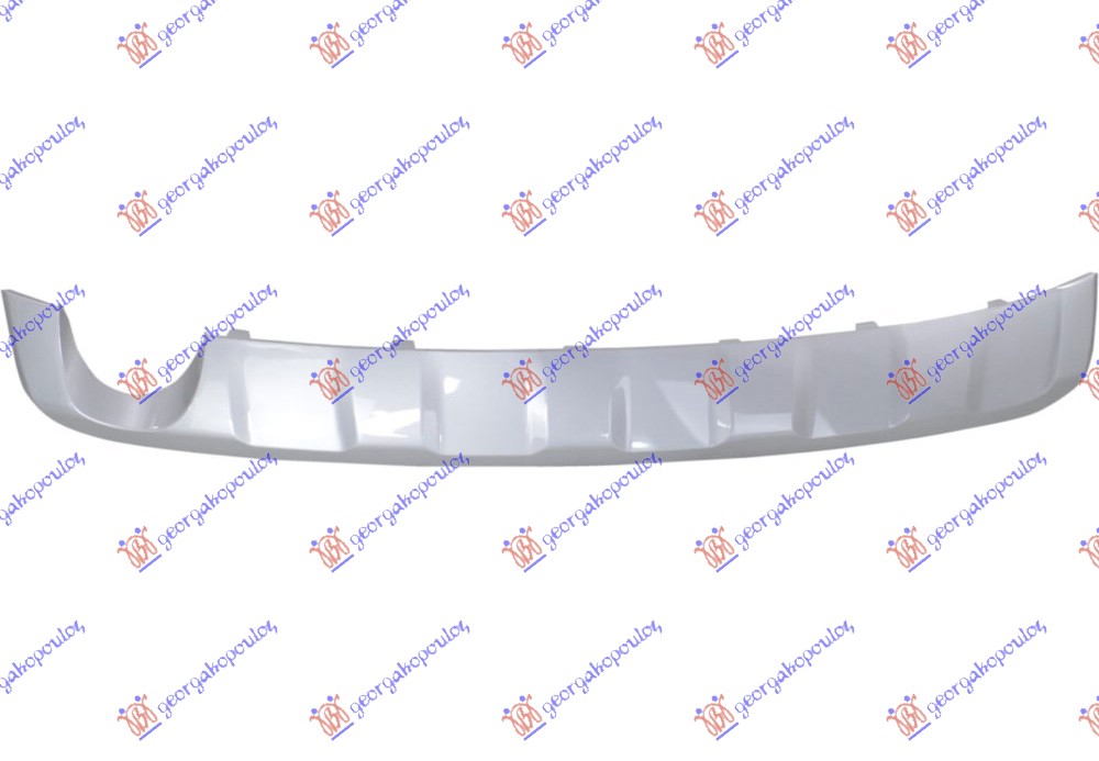 REAR BUMPER MOULDING LOWER SILVER (EX)