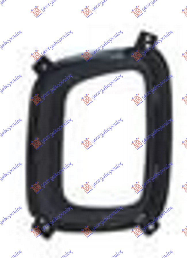 FRONT BUMPER GRILLE (W/ FOG LAMP HOLE)