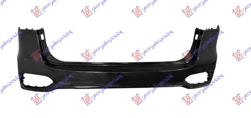 REAR BUMPER UPPER PRIMED