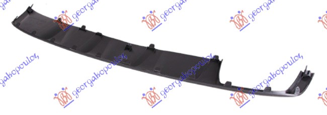 REAR BUMPER MOULDING LOWER DARK GRAY