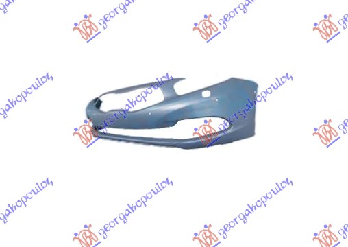 FRONT BUMPER PRIMED (W/6 PDC & WASHER HOLES)