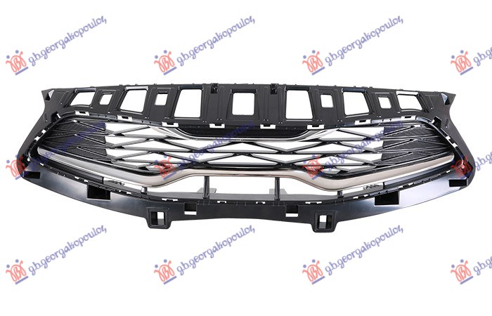 GRILLE BLACK (W/CHROME MOULDING)