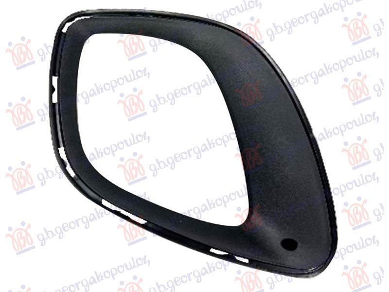 FRONT BUMPER GRILLE 3D (W/DRL HOLE)