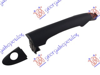 DOOR HANDLE FRONT OUTER PRIMED (W/KEY HOLE)