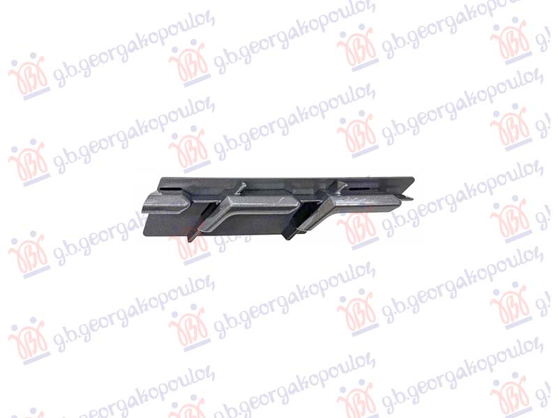 FRONT BUMPER GRILLE COVER (GLOSS IRON FINISH PAINT)