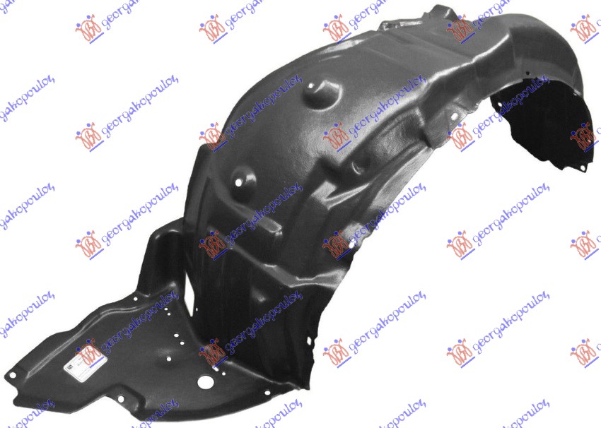 FRONT INNER PLASTIC FENDER 2009-2011