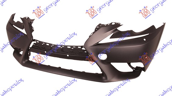 FRONT BUMPER PRIMED (W/4 PDC & WASHER HOLES) (A QUALITY)