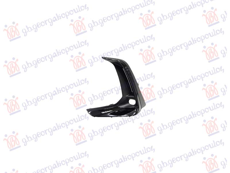 FRONT BUMPER GRILLE PAINTED BLACK