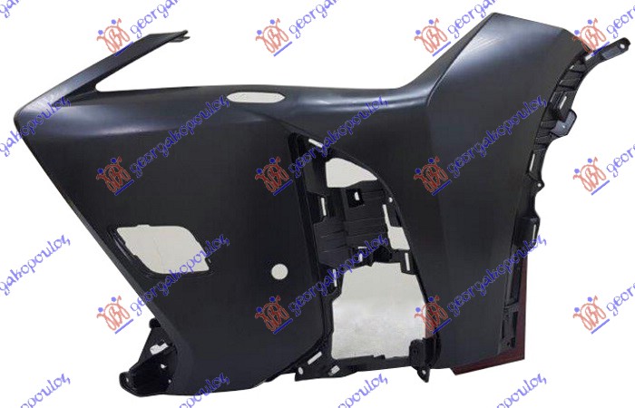 FRONT BUMPER SIDE PRIMED (W/1 PDC & WASHER HOLES) (F-SPORT)