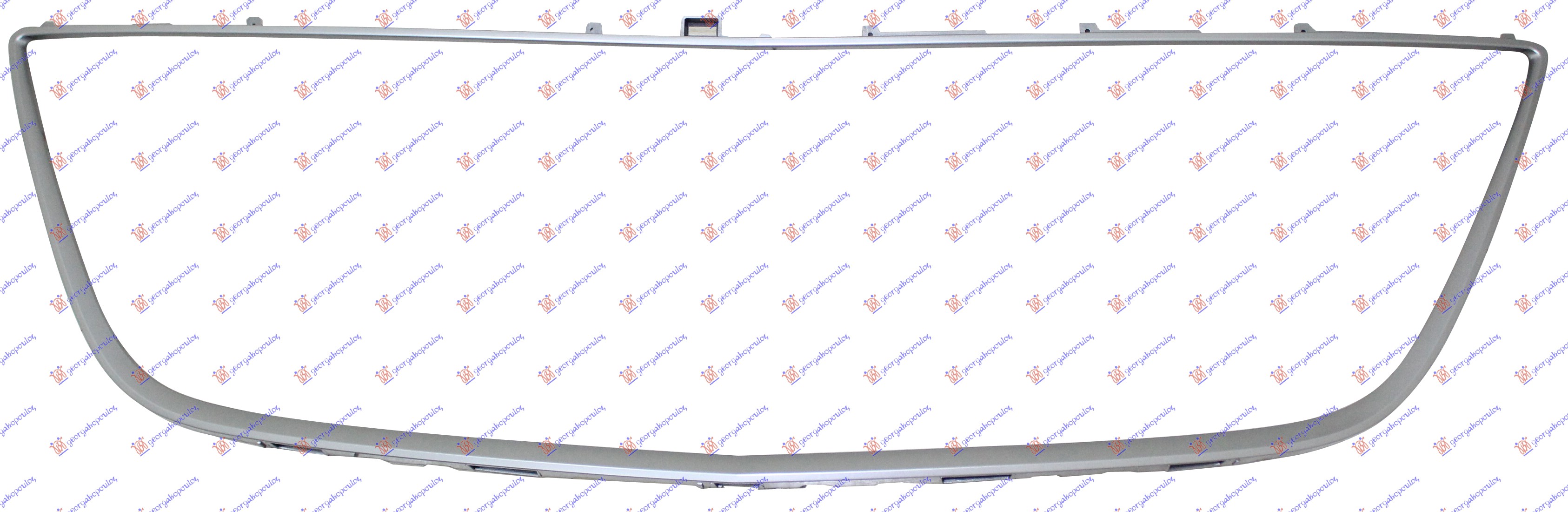 FRONT BUMPER GRILLE FRAME PRIMED
