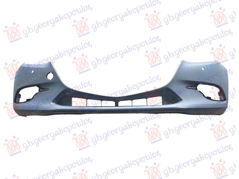 FRONT BUMPER PRIMED (W/2 PDC)