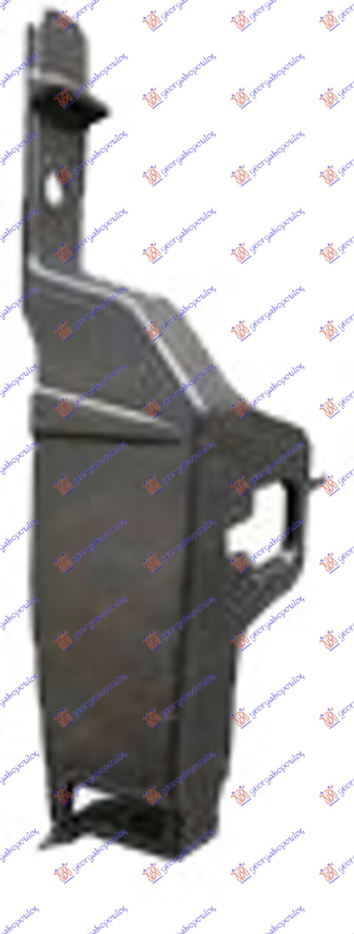 REAR BUMPER SIDE BRACKET PLASTIC OUTER (4/5D)