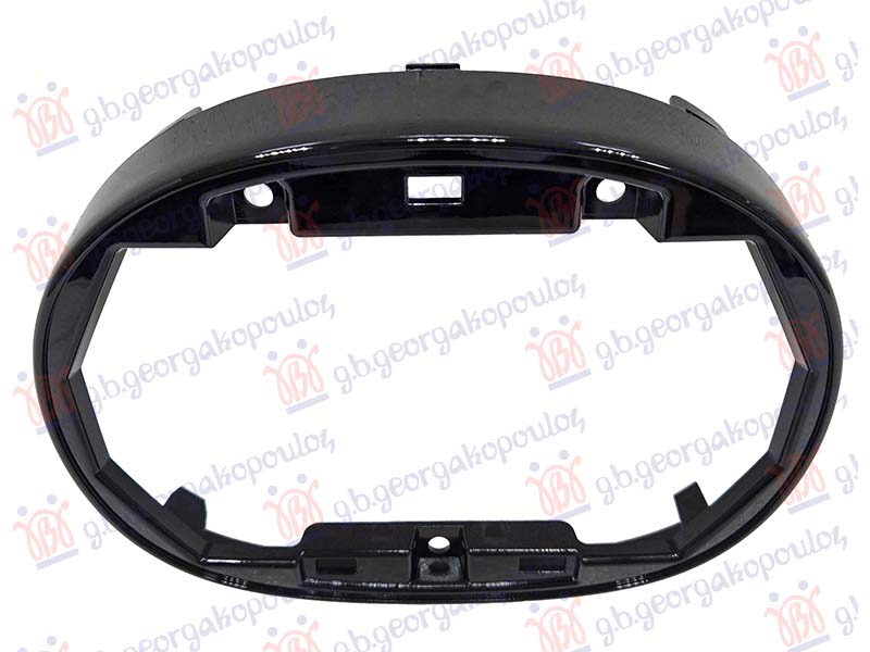 GRILLE EMBLEM BASE (GLOSS BLACK)