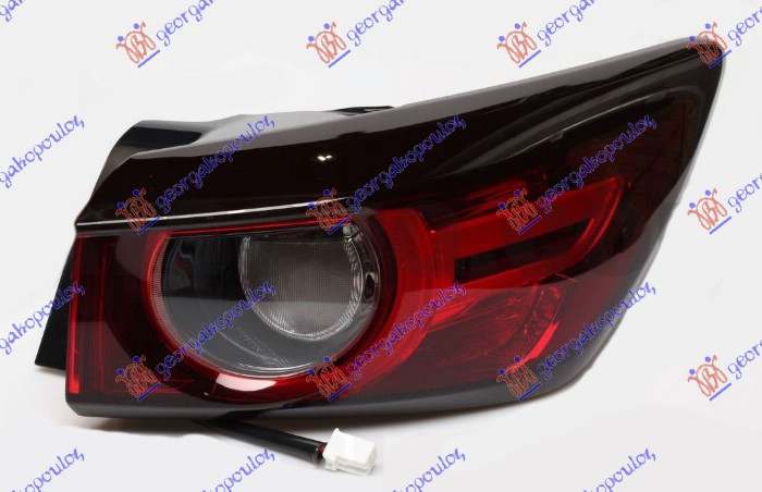 TAIL LAMP OUTER W/LED 2018- (DEPO)