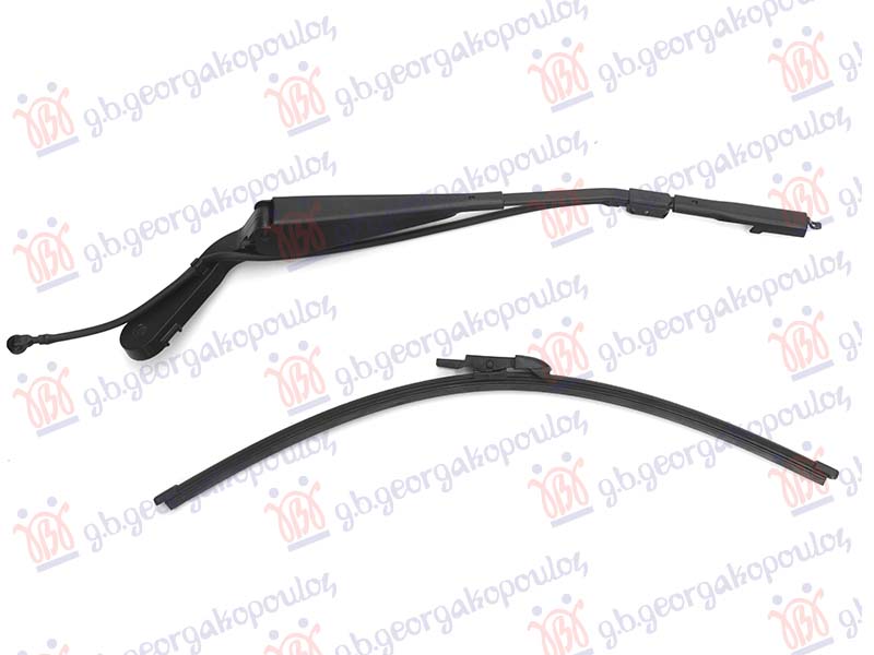 REAR WIPER ARM WITH BLADE (SINGLE DOOR) 400mm
