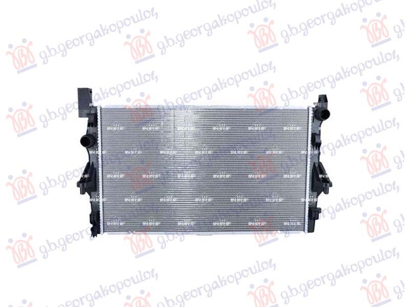 RADIATOR 1.6 (12009-111 CDI) -AC (690x418x16) MIDDLE SPILES (NRF)