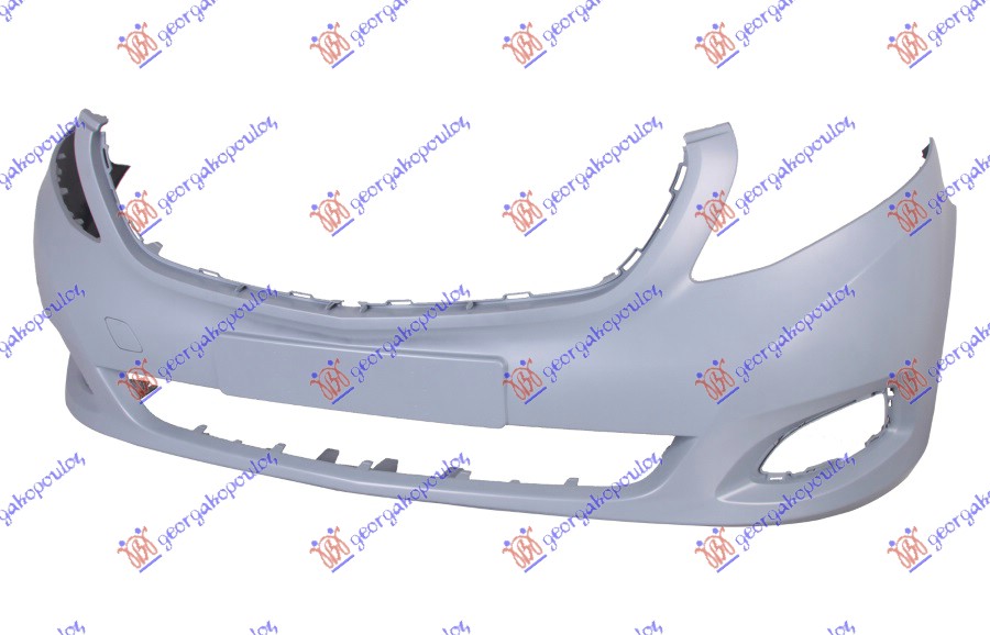 FRONT BUMPER PRIMED (W/6 PDC)