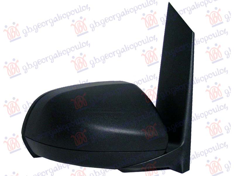 DOOR MIRROR ELECTRICAL HEATED FOLDABLE (W/FOOT LAMP) (9 PIN)(ASPHERICAL GLASS)