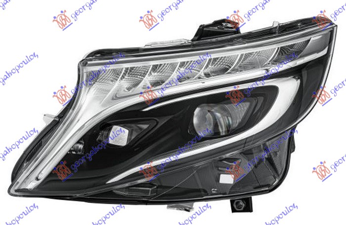 HEAD LAMP FULL LED AFS GRAY (HELLA)
