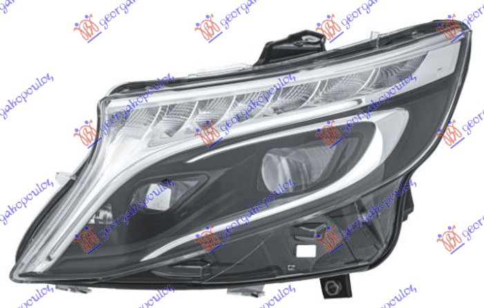 HEAD LAMP FULL LED AFS BLACK (HELLA)