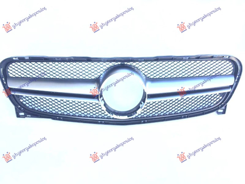 GRILLE COMPLETE (AMG) (W/SILVER MOULDING)