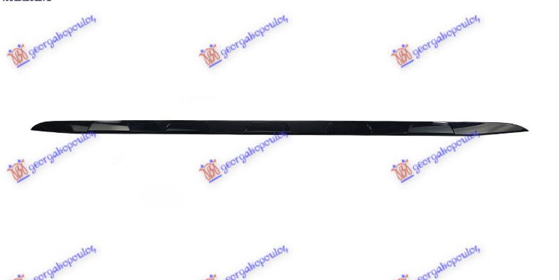 DOOR PLASTIC SILL MOULDING BLACK POLISHED