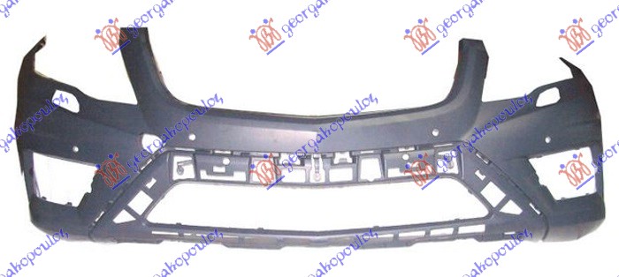FRONT BUMPER PRIMED (W/6 PDC & H.L WASH) (AMG)