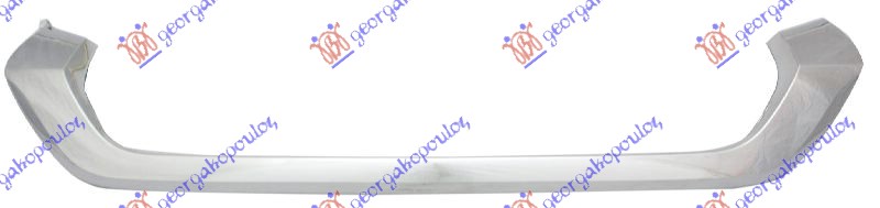 FRONT BUMPER GRILLE FRAME CHROME (SUV)