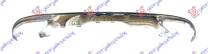 REAR BUMPER SPOILER MOULDING CHROME