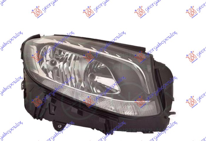 HEAD LAMP ELECTRICAL W/LED DRL (DEPO)