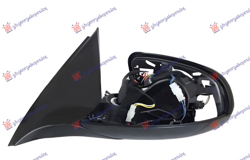 DOOR MIRROR ELECTRICAL HEATED FOLDABLE (W/MEMORY & FOOT LAMP & AUTO DIMMING) (ONLY BODY) (9+7 PIN)