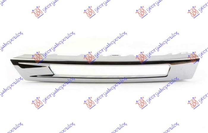 FRONT BUMPER GRILLE FRAME CHROME (W/DRL)