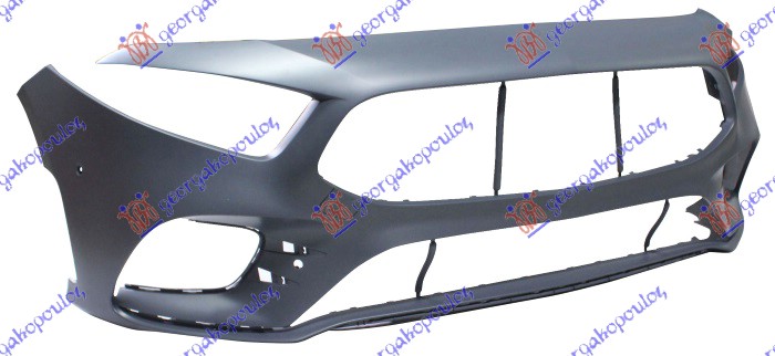 FRONT BUMPER PRIMED (W/4 PDC & CAMERA) (AMG-LINE)