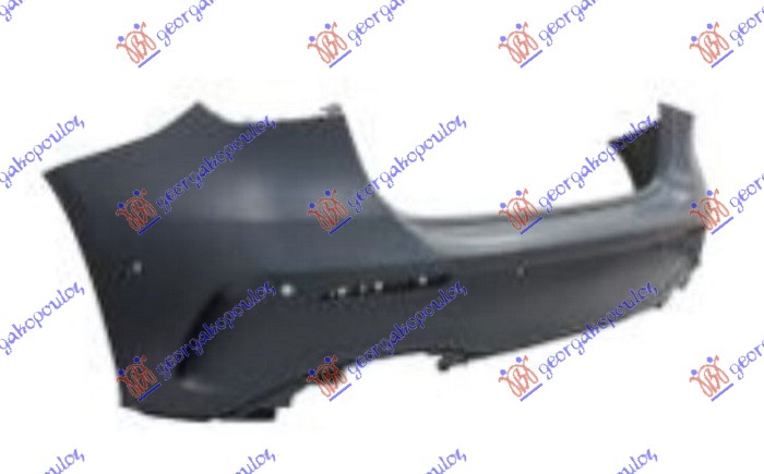 REAR BUMPER PRIMED (W/6 PDC)