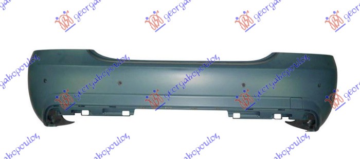 REAR BUMPER PRIMED (S63 AMG) 2010- (W/4 PDC)