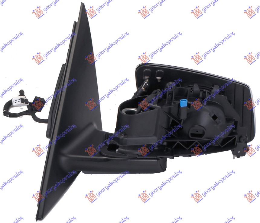 DOOR MIRROR BODY EL.HEAT.FOLD.09-W/MEM. 15PIN (A QUALITY) (ASPHERICAL GLASS)